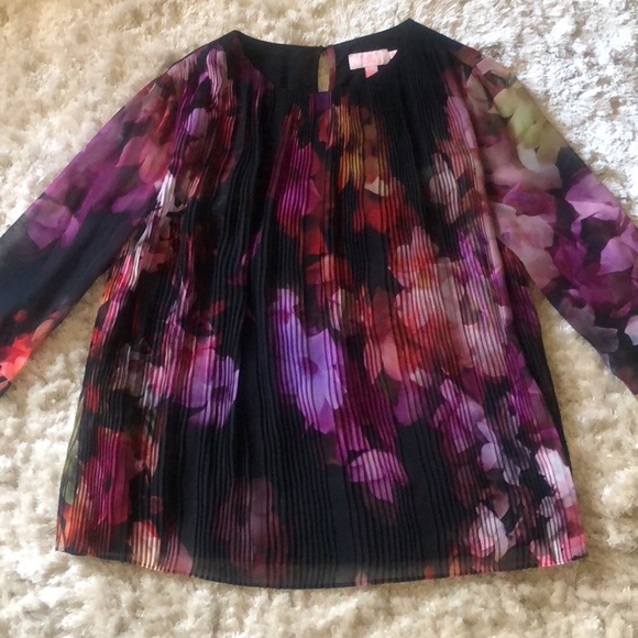 Ted Baker pleated front blouse - Picture 2 of 11